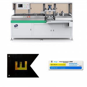 [Hot Item] Automatic High Speed Plastic PVC ID Card Making Punching Cutting Machine Card Die Cutting Machine