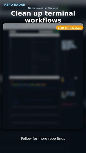 Clean up terminal workflo…
