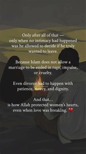 Women's right in Divorce! 🥀 Reference: Sahih Bukhari Book 63 Hadith 178.#hadith#sunnah#sahihbukhari