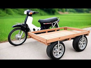 This Farmer’s Crazy Invention Is Incredible! He Handcrafted a Super-Cheap Four-Wheeled Cargo Vehicle