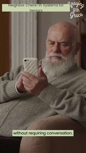 Instead of three daily calls, your neighbor just notices your kitchen curtain opened at 9 AM like always ☕ Place a visible object in the window each morning, or raise a decorative porch flag when you're up. Simple, dignified, effective. What signal would work best for your home? 👇 👇 Get all signal options in the comments #SeniorLiving #AgingInPlace #NeighborSupport #IndependentLiving #ElderCare #GrayingWithGrace | Graying With Grace