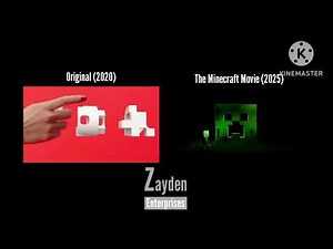 Mojang Studios Logo Comparison (Original vs. The Minecraft Movie) (2020 & 2025)