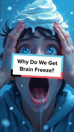 Why Do We Get Brain Freeze #didyouknow #facts #shorts