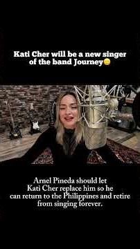 Kati Cher will be Journey’s new lead singer🙂 #katicher #journey #newsinger #shorts