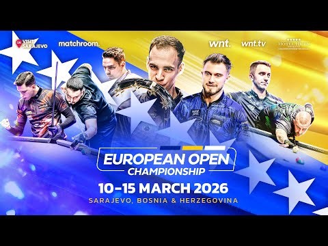 🔴 LIVE |2026 EUROPEAN OPEN POOL| DAY THREE