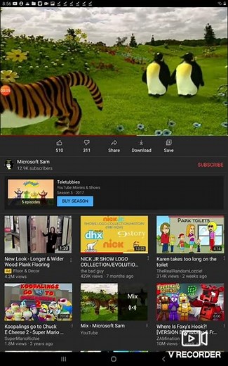 Animal parade teletubbies