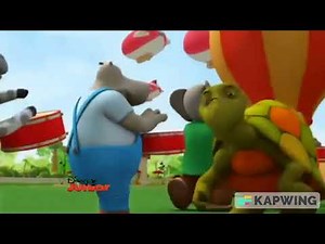Babar And The Adventures Of Badou Opening Sequence on Disney junior on Disney channel (early 2011)