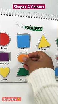 Shapes & Colours | Educational Videos for Kids