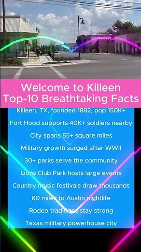 Welcome to Killeen, Texas: Top-10 Breathtaking Facts #USA #city #Killeen #TX