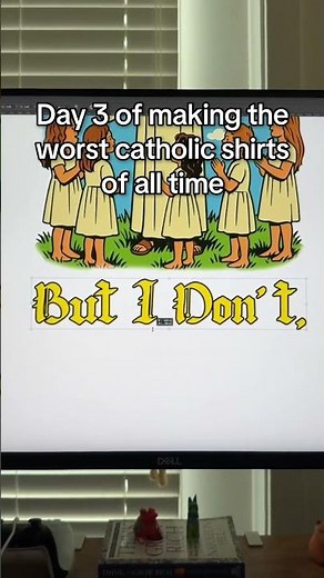 Making the worst catholic shirts of all time