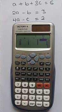 Solve Any Simultaneous Equation in Seconds (Calculator Trick!)