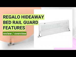 Regalo Hideaway Bed Rail Guard Review: Safe & Easy Setup for Kids