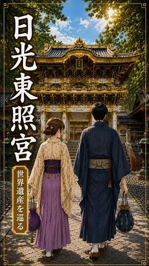 一度は訪れてみたい世界遺産、日光東照宮