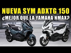 "¿Mejor que la Yamaha NMAX? Descubre la sorprendente SIM ADXTG 150"