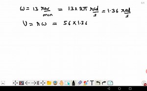 Modern wind turbines are larger than they appear, and despite their apparently lazy motion, the speed of the blades tips can be quite high-many times higher than the wind speed. A typical modern turbine has blades 56 m long that spin at 13 rpm. At the tip of a blade, what are (a) the speed and (b) the centripetal acceleration? | Numerade