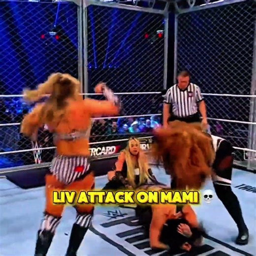 Liv Attack On Mami💀🔥🤯#wwe#shorts#ultraedit