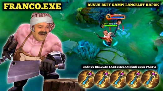 226K views · 7.7K reactions | FRANCO.EXE || FRANCO FULL ROSE GOLD PART 2 KEMBALI BERULAH  #mobilelegends #MLBB #MobileLegendsBangBang #ML #gaming | Bang RU Gaming | Facebook