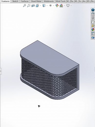 Create Stunning Honeycomb Mesh Grills in SolidWorks