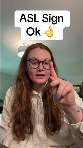 Learn How To Sign "Ok" in ASL for Beginners | American Sign Language #shorts