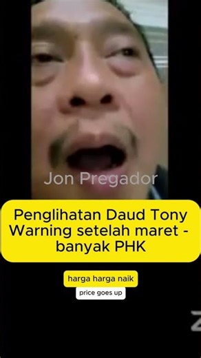 60 David Tony's VisionWarning after March ban