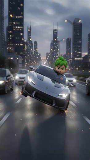 Fun Shocko’s Epic Two Wheel Stunt Sliding Between Cars Like a Pro!