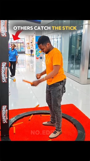 normal catch the stick Vs final human in the king 👑...