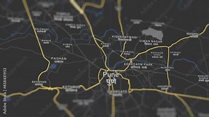 Pune Map India, Slider Shot