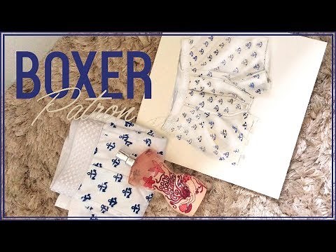 DIY Couture - Faire le patron d'un boxer homme | Cecile FS40