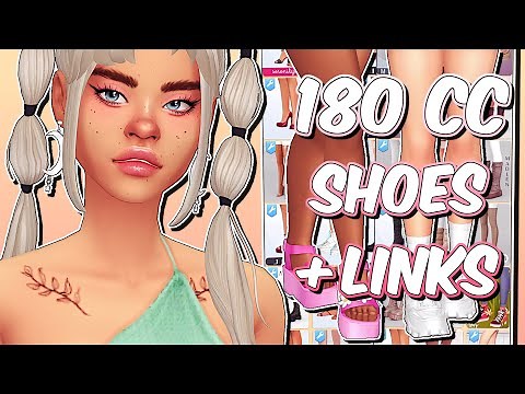 The Sims 4 | MAXIS MATCH SHOE COLLECTION UPDATE 🌺 | Custom Content Showcase + Links