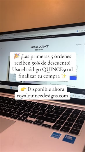 WE ARE OFFICIALLY LIVE 👑✨ Your quinceañera invitation — now a beautiful, personalized website you can share with everyone in one simple link 📱💕 ✔️ RSVP confirmation included ✔️ Event details, map & countdown ✔️ Photo gallery & court of honor ✔️ Easy to share by WhatsApp No paper invitations. No stress. Just one elegant experience for your guests ✨ 🎉 First 5 orders receive 50% OFF Use code: QUINCE50 👉 Order now through our website (link in bio) Your quince starts here 👑 #Quinceañera #Invita