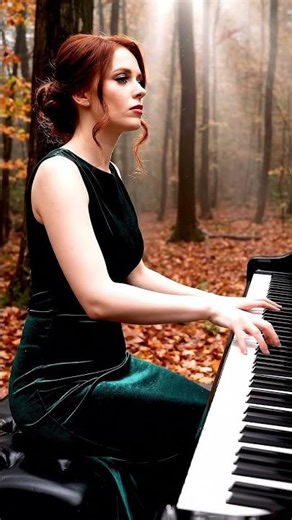 🎬 Misty Forest Piano 🌲🌫️🎶 | Emotional Music & Beautiful Pianist Vibes