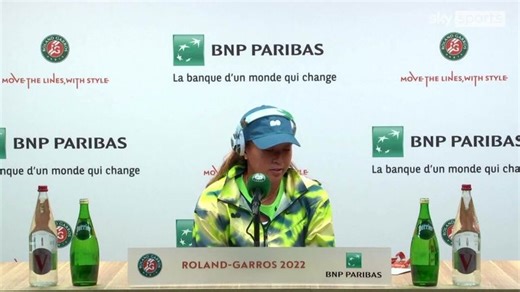 Naomi Osaka knocked out of French Open and casts doubt on playing Wimbledon