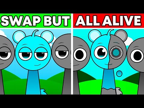 Incredibox Sprunki SWAP Retextured But All Alive! (NEW MOD)