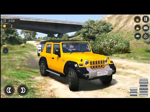 4x4 Offroad Simulator Gameplay 🚙 | Extreme Mountain Dirt Road Challenge (Mobile)