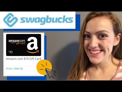 HOW TO REDEEM AMAZON GIFT CARD ON SWAGBUCKS | Earn Gift Cards Taking Online Surveys