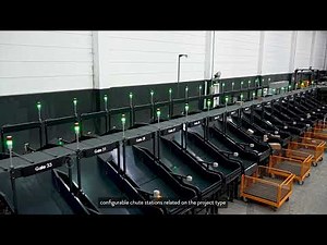 Crossbelt Sortation System - BeeSort HS