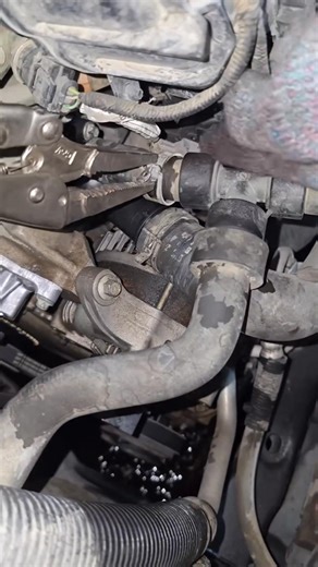 2.7K views | water pump and thermostat valve replacement guide _002 #automotive #usa #mechanic | June Maka | Facebook