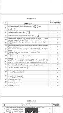 Diploma Maths-1 model question paper #education #like #subscribe #share