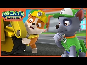 Rubble's Scoop & More! - Rocky's Garage - PAW Patrol Compilation - Cartoons for Kids - Videos For Kids