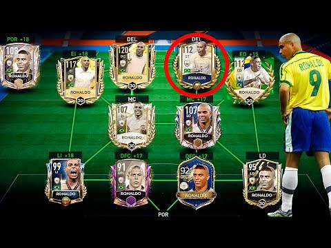 Buy & Play all the cards of Ronaldo Nazario in FIFA MOBILE