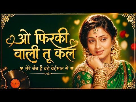 O Firki Wali Tu Kal Fir Ana | Romantic Hindi Song | 90's Bollywood Vibe | Retro Love Vibes