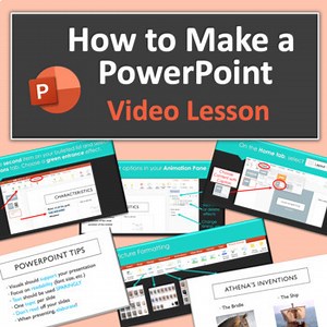 How to Make a PowerPoint: Video Lesson (29 minutes) - Distance Learning
