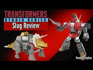 Transformers Studio Series 86 Dinobot Slug Review | Leader Class SS86 Slug / Slag