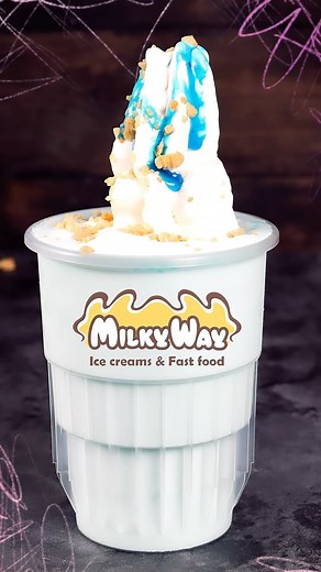 Get ready to experience a delicious sugar rush with our blue cotton candy shake! 🍭💙 This sweet treat is a must-try for anyone with a sweet tooth. Our shake is made with the finest ingredients and blended to perfection, creating a thick, creamy, and oh-so-satisfying drink that will transport you straight to dessert heaven. 🤤 Don’t let its whimsical appearance fool you - this shake is serious business! The blue cotton candy flavor is a classic that never goes out of style, and we’ve perfected t