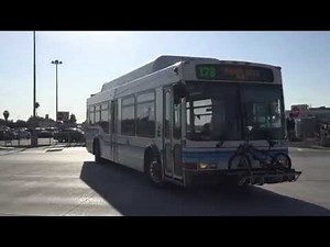 FOOTHILL TRANSIT NABI 40LFW BUS F 1473 ON THE 178 DEPARTING EL MONTE STATION
