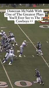 Donovan McNabb With One of The Greatest Plays You’ll Ever See 👀 #eagles #qb #nflseason | Average Sports Guy