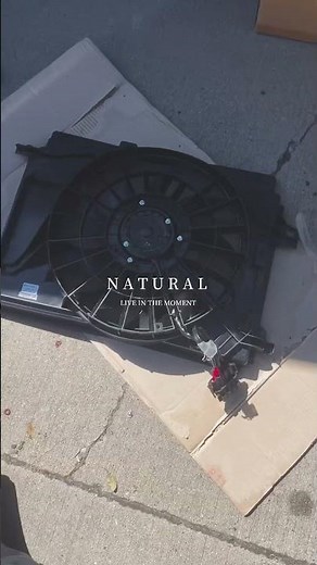 Replacement of cooling fan on 2007 Chevy corvette