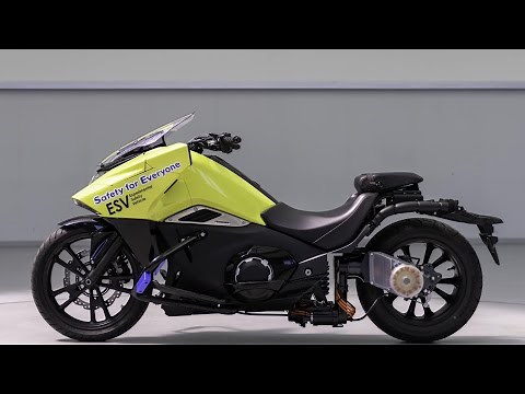 Honda Riding Assist Self-Leveling Bike