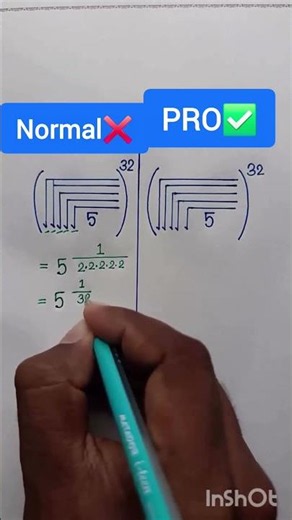 32⁵ in 5 Seconds 🤯 | Normal Method ❌ vs PRO Trick ✅ | Fast Power Calculation