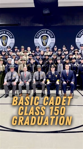 Here’s a look at today’s graduating class. Congrats #OSHPBasic150! | Ohio State Highway Patrol